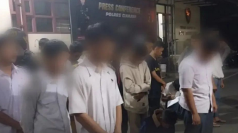 Kepolisian Cianjur Berikan Keterangan Soal Sparing Adu Jotos Antar Pelajar yang Gegerkan Se-Indonesia