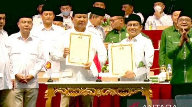 Resmi Berkoalisi Gerindra dan PKB: Bismillahirrahmanirrahim