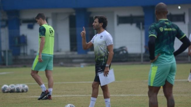 Jelang Persib Bandung vs Borneo FC, Luis Milla: Tim Kami Punya Semangat Juang