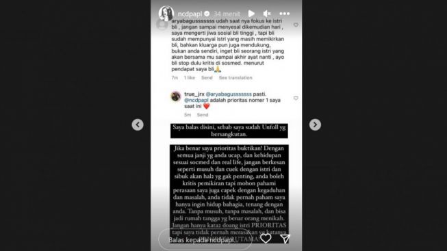 Mengejutkan! Nora Alexandra Unfollow Akun Instagram Jerinx, Ini Ternyata Penyebabnya
