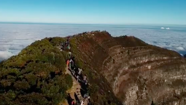 Ada Kejadian Aneh di Gunung Gede Sebelum Gempa Cianjur, Ini Videonya