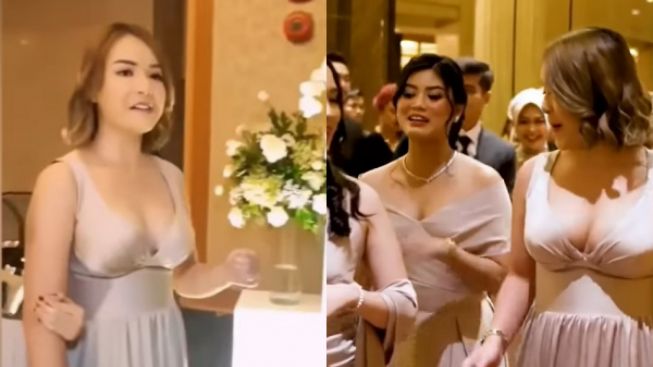Kenakan Baju Dinilai Kelewat Seksi Saat Jadi Bridesmaid, Amanda Manopo: Gak Peduli