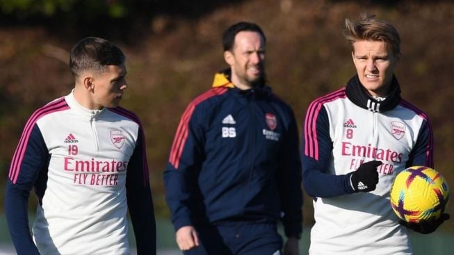 Intip Pemain Anyar Arsenal, Leandro Trossard Latihan Bareng Odegaard Cs Sebelum Lawan MU