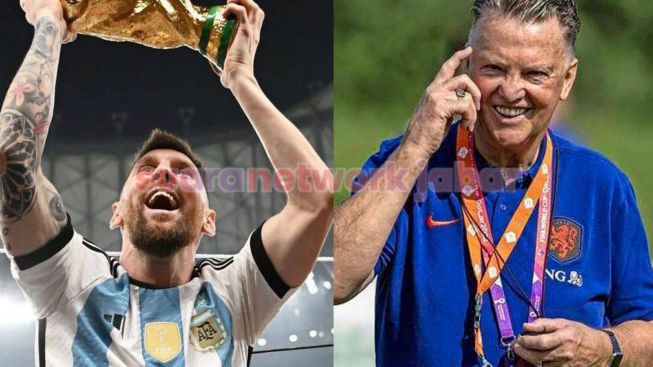 Legenda Bola Argentina, Juan Roman Riquelme Sebut Van Gaal Salah Besar Buat Messi Marah