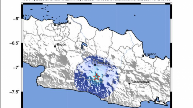 Mengenal Sesar Garsela, Penyebab Gempa Bandung Tadi Malam