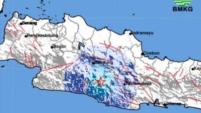 Garut Diguncang Gempa Bumi 4,3 SR: Getaran Terasa Hingga ke Bandung, Dampak Sesar Garsela