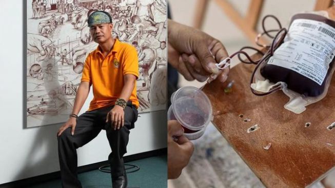 Menggunakan Darah Sendiri sebagai Medium Seni, Inilah Kisah Elito Circa