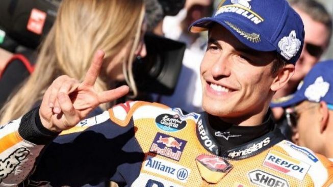 Marc Marquez Gas Habis Bekuk Catatan Waktu Francesco Bagnaia di Menit Terakhir MotoGP Portugal 2023