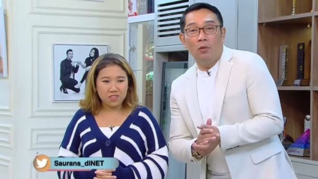 Gubernur Jabar Ridwan Kamil Rujak Habis Kiky Saputri, Singgung Diroasting Fans BLACKPINK Sampai Marah