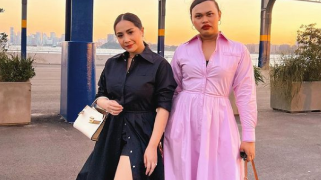 Fashion Styles Nagita Slavina, Wanda Harra Spill kalau Gigi Sering Beli Barang dari Online