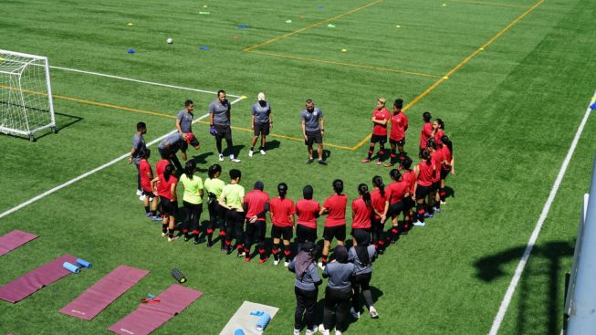 Terkejut dengan Cuaca Dingin Lebanon, Timnas Putri Indonesia Siap Curi Poin