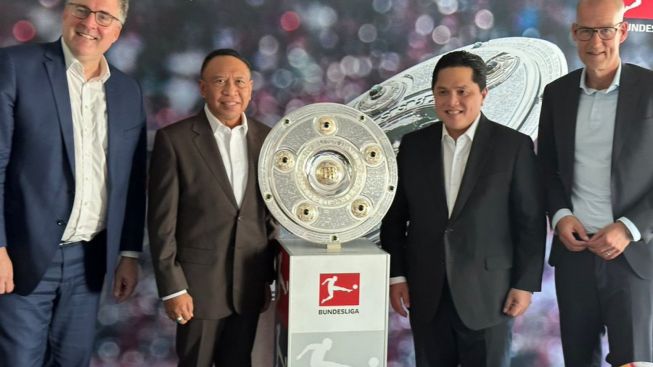 Erick Thohir Semakin Majukan Sepak Bola Indonesia, PSSI Buat MoU dengan Bundesliga, Netizen Berikan Komentar Nyeleh