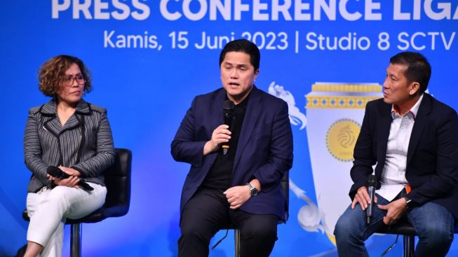 Tak Ada Logo saat Press Conference, BRI Diduga Takkan Sponsori Liga 1, Netizen Sebut Freeport Selanjutnya