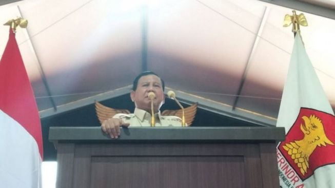 Prabowo Subianto di HUT ke-45 FKPPI: Terserah Lo Mau Dukung Gue Atau Enggak