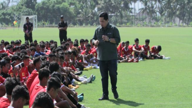 Erick Thohir Pastikan Proses Seleksi Timnas Indonesia U17 Berada Pada Koridor yang Sesuai: Tidak ada Pemain Titipan, Bukan Jastip!