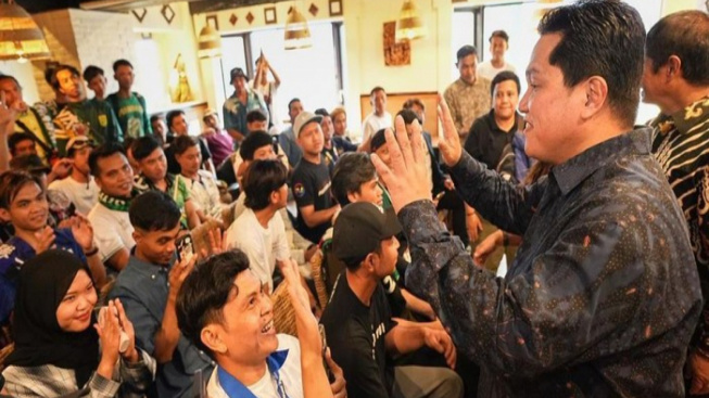 Hasil Survei LSI: Masyarakat Puas dengan Kinerja Erick Thohir sebagai Ketua Umum PSSI