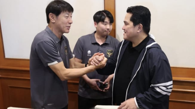 Mimpi Besar Shin Tae Yong dengan Timnas Indonesia dan Ucapan Terima Kasih kepada Erick Thohir