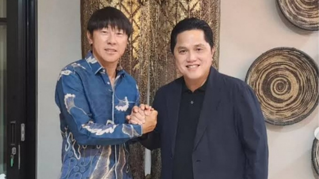 Erick Thohir Akui Pencapaian Coach STY dalam Perpanjangan Kontraknya