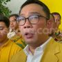Popularitas Melejit, Ini Komitmen Ridwan Kamil terhadap Golkar