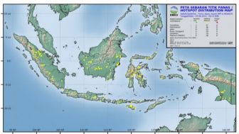 Titik Panas Sumut Meningkat Jadi 14, Sebaran Terpantau di 8 Kabupaten/Kota