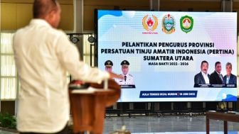 Pengurus Pertina Sumut Dilantik, Edy Minta Tinju Sumbang Emas di PON 2024