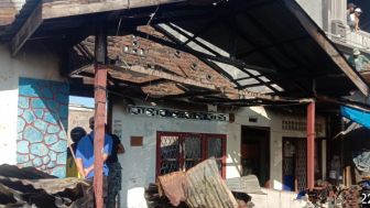 Dua Rumah di Pelita II Medan Hangus Terbakar