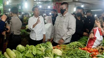Dampingi Jokowi ke Pasar Petisah, Edy Rahmayadi Ungkap Harga Pangan Masih Tinggi: Ini PR Kita