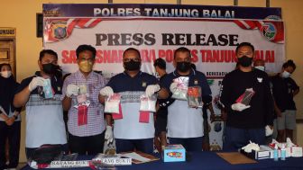 Selama Sepekan, Polres Tanjung Balai Sikat 9 Pengedar Narkoba