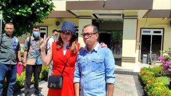 Denise Chariesta Hadiri Pemeriksaan di Polda Sumut, Beri Pesan Begini ke Razman Nasution