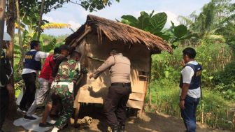 Polisi Obrak-abrik Kampung Narkoba di Sei Bingei Langkat, 5 Orang Ditangkap