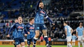 Kalah 2-1 atas Napoli, Rekor Tak Terkalahkan Lazio Ternodai