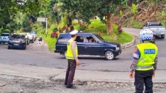 Arus Lalu Lintas Jalur Medan-Berastagi Selalu Padat Saat Akhir Pekan, Polisi Bersiaga