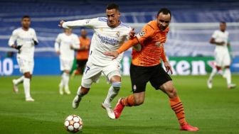 Los Blancos Tundukkan Shakhtar dengan Skor Tipis 2-1