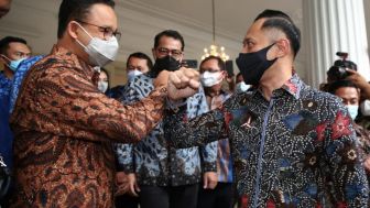 AHY Pamer Relawan Anies-AHY untuk Persiapan Pemilu 2024