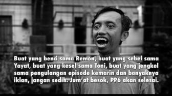 Sutradara Preman Pensiun 6 Umumkan Jumat Hari Ini Selesai, Begini Tanggapan Penonton Setianya