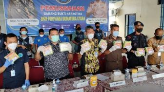 21 Kg Sabu asal Aceh Gagal Edar di Sumut