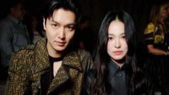 Song Hye Kyo & Lee Min Ho Ketemu di Acara Fashion Week, Fans Jadi 'Baper'