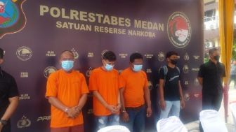 2 Kurir Narkoba Dibekuk di Deli Serdang, 15 Kg Sabu Diduga Berasal dari Myanmar
