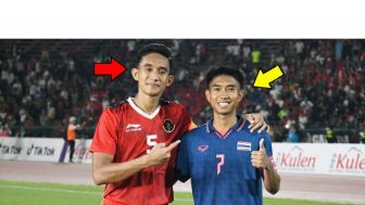 Wajib Tahu! Ini Alasan Rizky Ridho Bisa Akrab dengan Pemain No.7 Thailand di SEA Games 2023