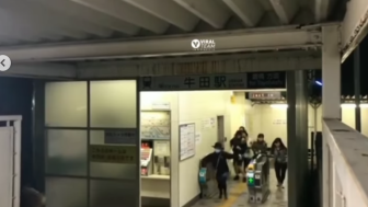 Bikin Malu! 8 WNI Diusir dari Jepang karena 'Nembak' Tiket Kereta, Lihat Videonya