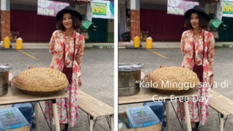 Perkenalkan... Sonya, Pedagang Ketupat Rendang Ini Bikin Heboh Publik