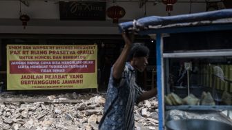 Jakpro Sebut Pemilik Ruko Pluit Lebarkan Bangunan Tak Berizin, Bertahun-tahun Sampai Tutup Badan Jalan Kok Tak Ditegur?