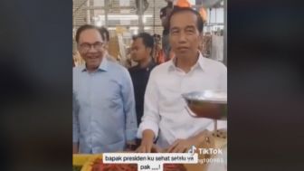 Jokowi Blusukan ke Pasar Tradisional Malaysia, Bikin Pedagang Terharu