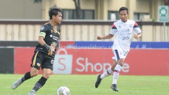 Sambut Musim Baru, Evan Dimas Ganti Nomor Punggung Keramatnya di Arema FC