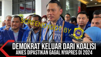 CEK FAKTA: Anies Gagal Maju Jadi Capres karena Demokrat Keluar dari Koalisi, Benarkah?