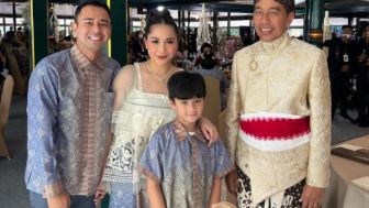 Raffi Ahmad Unggah Foto Bareng Jokowi, Langsung Diserbu Netizen: Lagi Momen Pak Jokowi Ultah Ya Bun, Jangan Komen Tentang Syahnaz