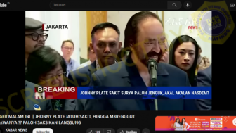 CEK FAKTA: Johnny G Plate Jatuh Sakit di Penjara dan Meninggal Dunia, Benarkah?