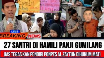 CEK FAKTA: Panji Gumilang Hamili 27 Santri, UAS Minta Agar Dihukum Mati, Benarkah?