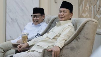 Prabowo Dan Cak Imin Gelar Pertemuan Tertutup 3 Jam Diselingi Minum Air Zam-zam, Bahas Apa Saja?