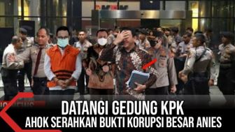 CEK FAKTA: Ahok Serahkan Bukti Korupsi Besar Anies ke KPK, Benarkah?